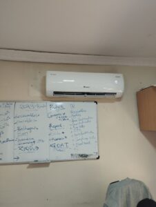 AC Installation in Nairobi office