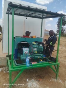 Walk-in chiller installation in Kimana Oloitoktok 